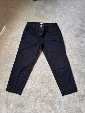 J. Crew Classic Black Women’s Cropped Chino Pants
